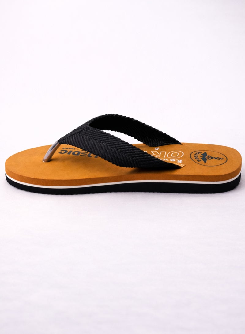 KEVES Ortho Men’s Orthopedic Slippers – Size 10 | EVA Comfort Flip Flop Sandals | Non-Slip Rubber Sole | Diabetic & Medical Slippers (Chappell) | Soft Cushioned Insole | Sandals - Image 2